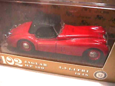 1948 Jaguar 3.5 Litri Roadster - Brumm 1/43rd Scale Diecast - New In Box
