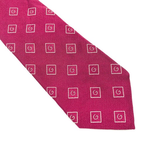 Cravate en soie à motifs parme - IZAC - Site Officiel | Mode