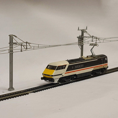 Modelleisenbahn OLE - Oberleitungsausrüstung 1,76 OO Spur 1 Spur RSJ & B-Serie