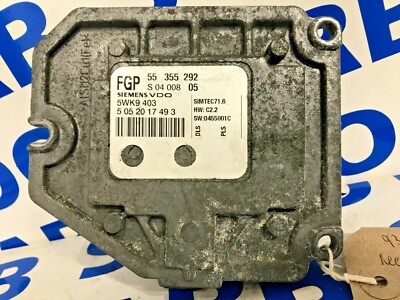 その他 8VO 919 129 B SAAB 9-3 93 Electronic Control ECU 55354380 55355292 Z18XE