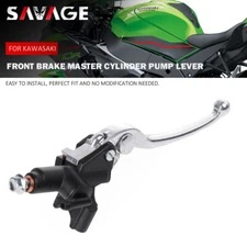 For KAWASAKI ZX6R/RR ZX636 600 ZX9R ZX10R Front Brake Master Cylinder Pump Lever