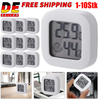 Mini LCD Digital Thermometer Hygrometer Luftfeuchtigkeit Temperaturmessgerät NEU