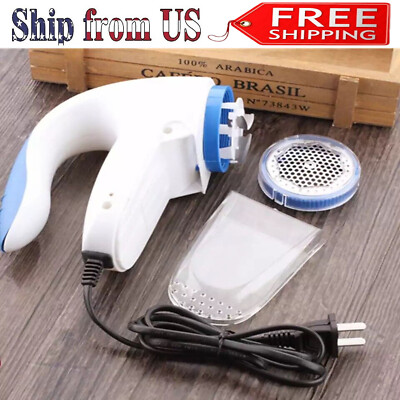 Electric Clothes Lint Pill Fluff Remover Fabrics Sweater Fuzz Shaver Household