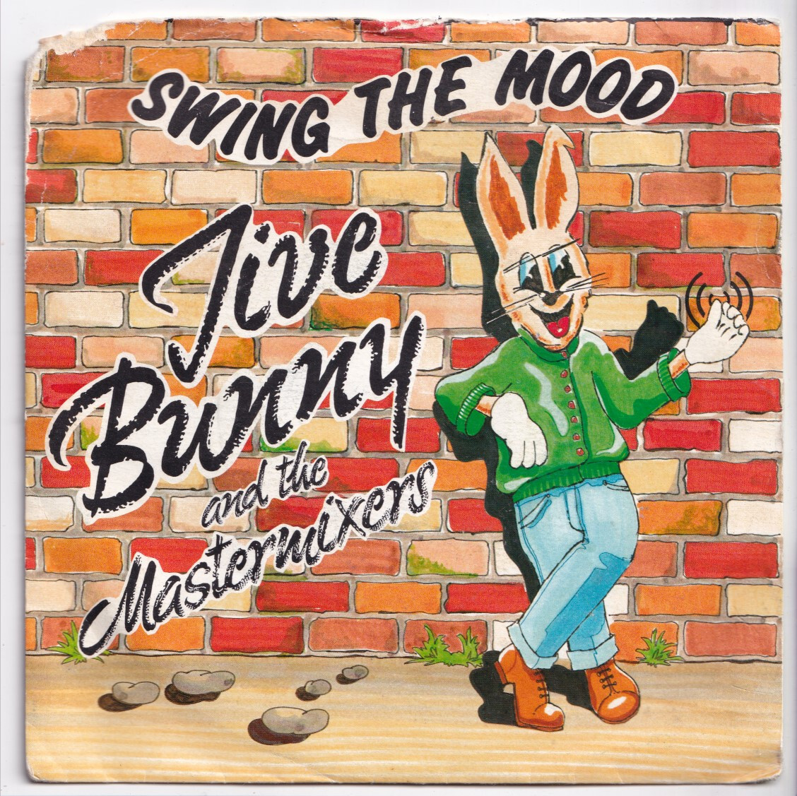 (nT576) Jive Bunny & The Mastermixers, Swing The Mood - 7"" vinyl