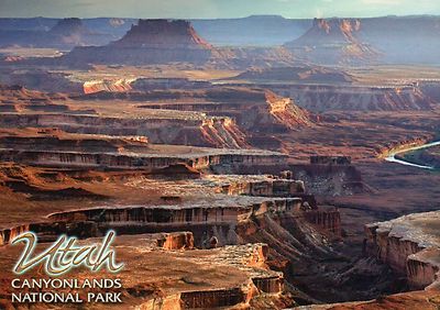 Canyonlands National Park, Utah, near Moab UT, Colorado Plateau, Rock - Postcard