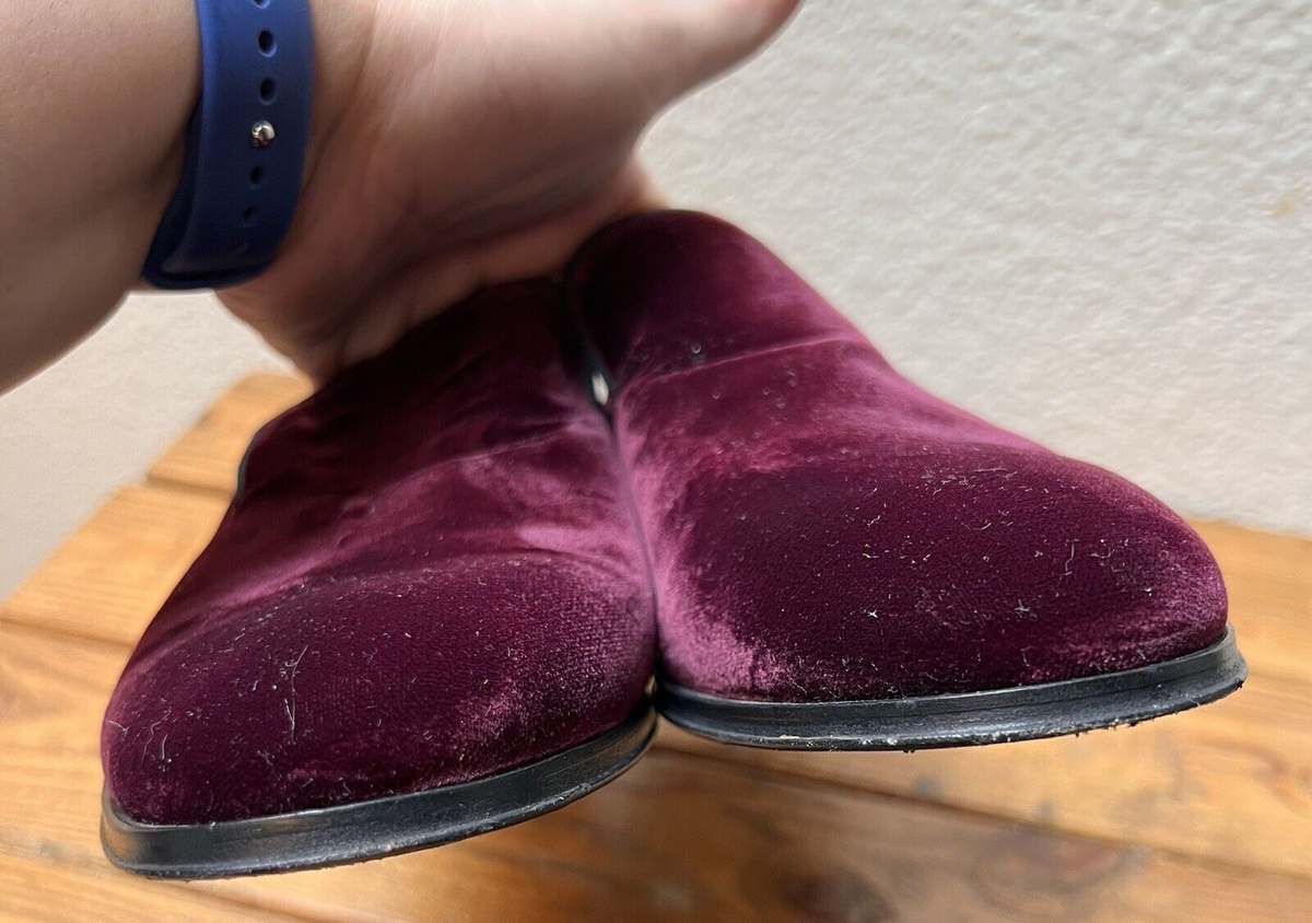 MAGNANNI Dorio Venetian Burgundy Velvet Grosgrain Piping 
