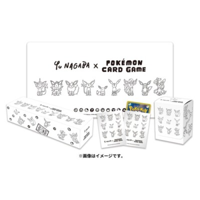 NEW Pokemon YU NAGABA x Pokemon Card Game Eevee Special BOX Deck
