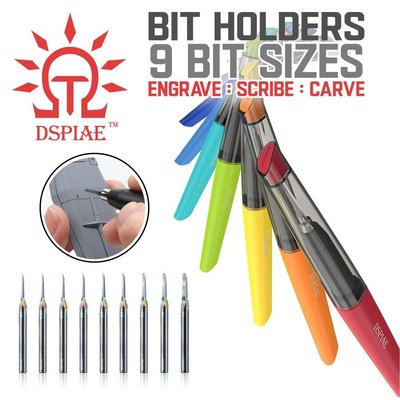 DSPIAE: Scriber Engraver | Scribe Bits - 0.1-1.5mm | Panel Liner Scribing Tool