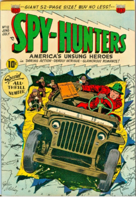 SPYHUNTERS COMICS 22 Unique Issue Collection In CBR PDF On USB Flash Drive
