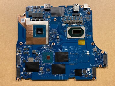 NEW Dell G15 5510 Motherboard Intel i7-10870H Nvidia RTX3050Ti HK9JD LA-K662P