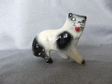 Antique 19thC Folk Art Painted Primitive Pottery, Cat 