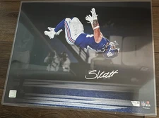 Cam Skattebo New York Giants "Flip TD" Signed Auto 16" x 20" Photo Fanatics COA
