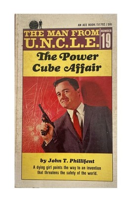 Vintage 1968 The Man From U.N.C.L.E The Power Cube Affair Paperback Novel