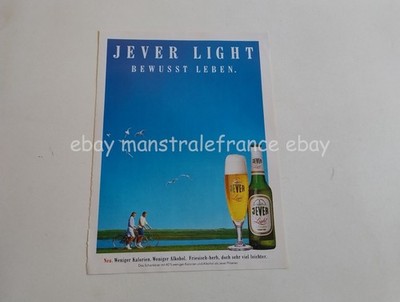 Jever beer ad clipping Germany 1980s Martha Jellneck A Winter Tan