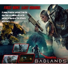 DVD Predator : Badlands Sci-Fi / Action / Thriller English Region Free