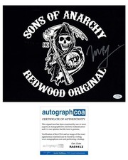 Mark Boone Junior Signed Autographed 11x14 Photo Sons Of Anarchy SOA Logo ACOA