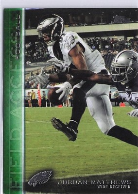 2015 Topps Field Access Jordan Matthews Green /50