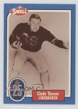 1988 Swell Football Greats Hall of Fame Bulldog Turner Clyde Turner #119 HOF 0c4