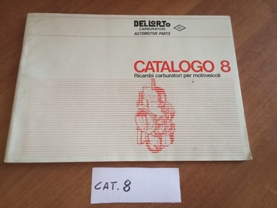 CATALOG 8 SPARE PARTS CARBURETORS OF THE GARDEN - CAT8
