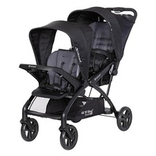 Used in Good Condition Baby Trend Sit N' Stand Double 2.0 Stroller, Dash Black