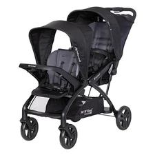 Used in Good Condition Baby Trend Sit N' Stand Double 2.0 Stroller, Dash Black
