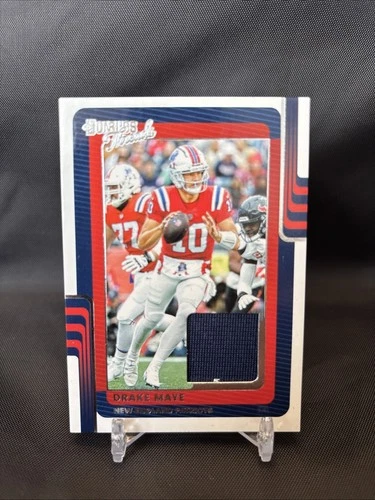 2025 Panini Donruss - Donruss Threads Drake Maye #DTH-DME (MEM)