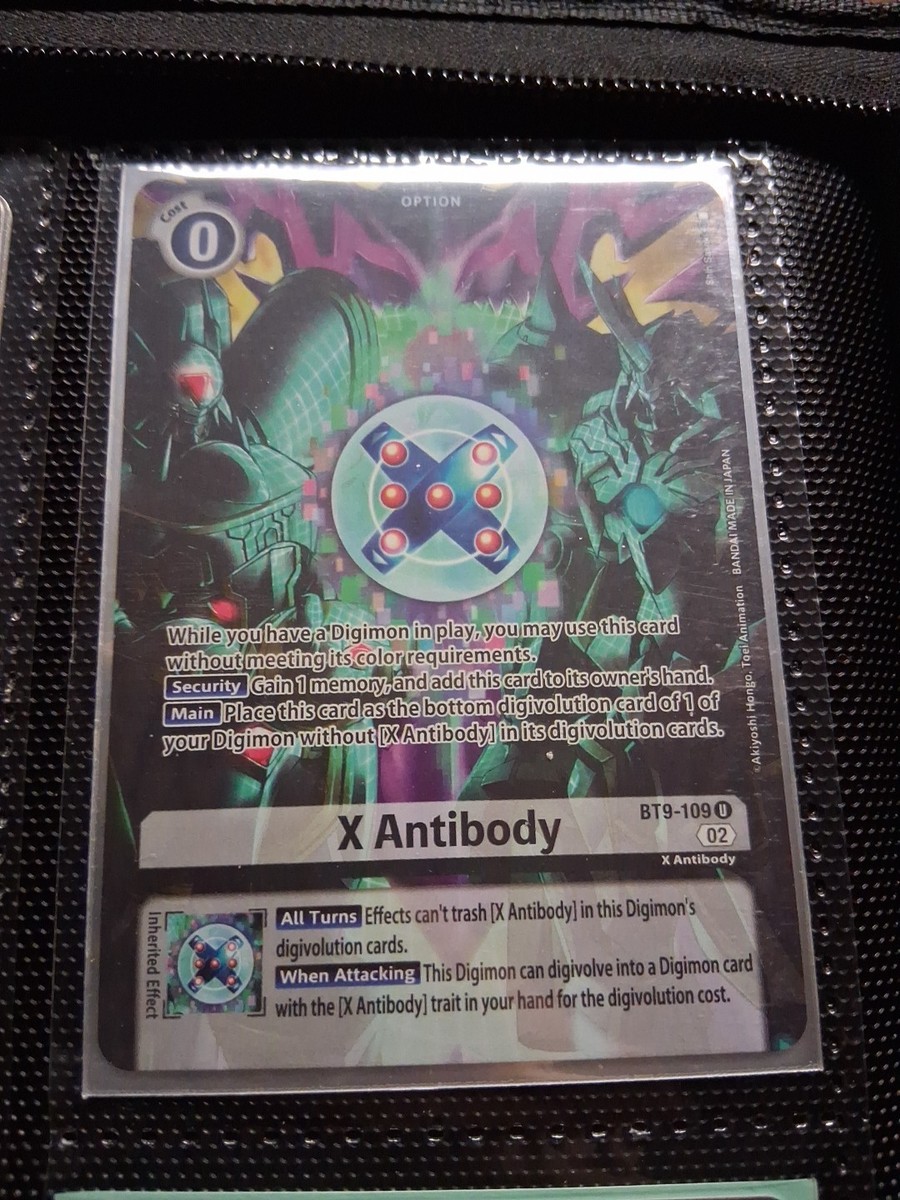 Digimon CCG X Antibody BT9-109 Regular