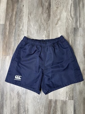 Canterbury Men s Rugby Shorts Navy Athletic Training Gym Short Size M Drawstring