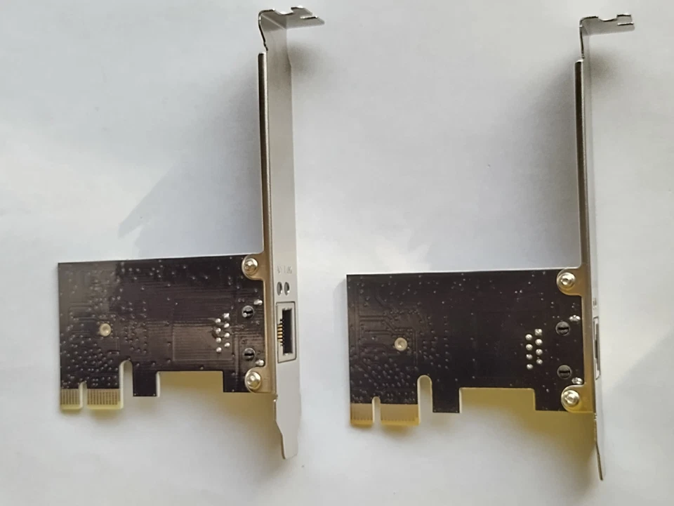 2x PCI-Express 1Gbps Network Adapter - Bild 2 von 2