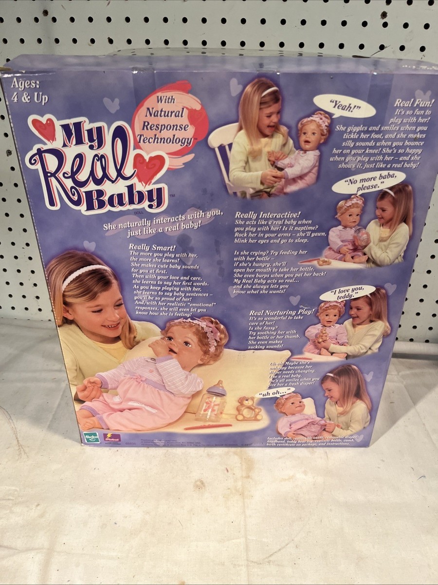 My Real baby Interactive Doll Hasbro 66836 | eBay