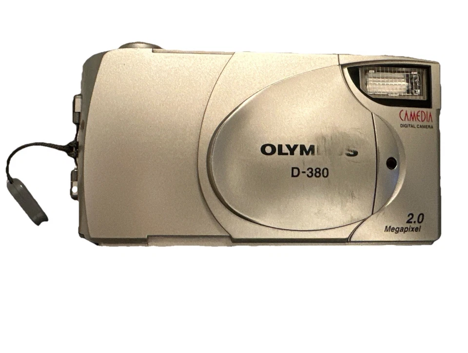 OLYMPUS Camedia D-380  2.0 MP Camera 5X Digital  Zoom - Tested - Working - Image 2 of 4
