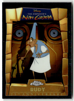 Topps Disney Chrome 2025 No. EMP-8 Rudy The Emperor's New Groove