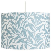 Morris Willow Boughs Lampshade 30cm Blue Habitat Open Box