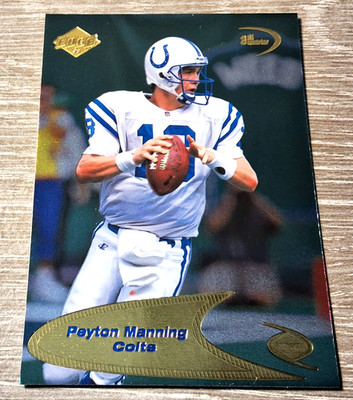 1998 Collectors Edge Odyssey PEYTON MANNING Rookie #212 3rd Quarter RC HOF 
