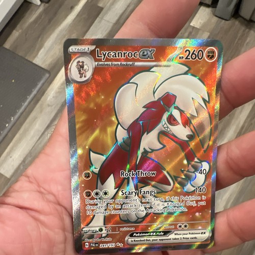 Pokémon TCG Lycanroc EX Scarlet & Violet Paldea Evolved # 241/193