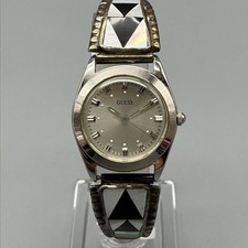 Vintage Native American Zuni Watch Tips Womens 26mm Sign Zeno Maryann Coral Onyx