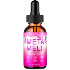 (1 Pack) Meta Melt for Weight Loss - MetaMelt Advanced Fat Burner Formula Drops