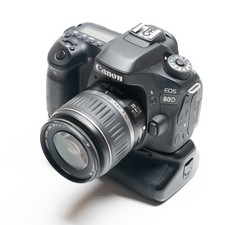 Canon EOS 80D 24.2 MP Digital SLR Camera - Black with EF-S 18-55mm Lens