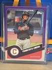 2020 Topps Brooklyn Collection PURPLE /15 FRANCISCO LINDOR #24 CLE SUPERSTAR SP