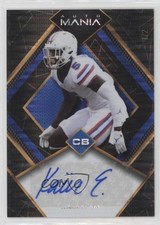 2022 Wild Card Mania Diamond Black Lazers 1/2 Kaiir Elam Rookie Auto RC 3k7. rookie card picture