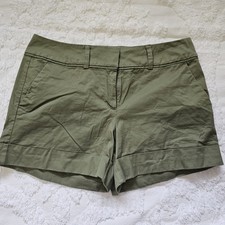 New York Company Olive Green Shorts Women's Size 10