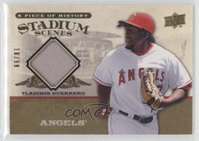 2008 A Piece of History Stadium Scenes Gold Jerseys 18/99 Vladimir Guerrero 7xr
