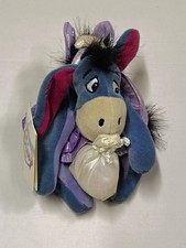 VTG Disney Store Eeyore Sugar Plum Fairy Mini Bean Bag Plush 7 Inch Winnie Pooh