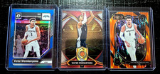 Victor Wembanyama 3 card lot Optic Prizm numbered, Select Prizm, Topps Chrome