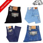 Levi's® 501 Original Regular Fit Mens Denim Jeans Onewash UK  (Clearance Stock)