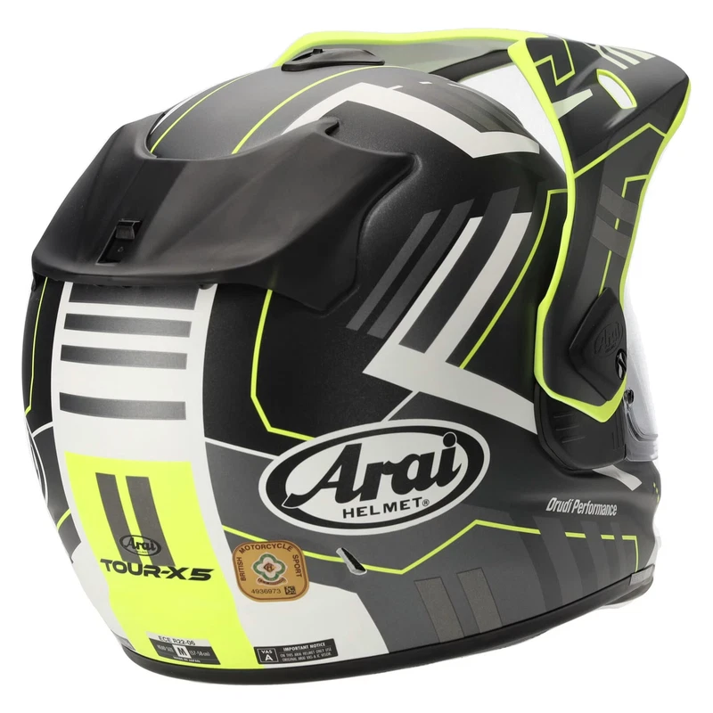 Arai Tour X5 Trail Yellow, photo 4 of 6