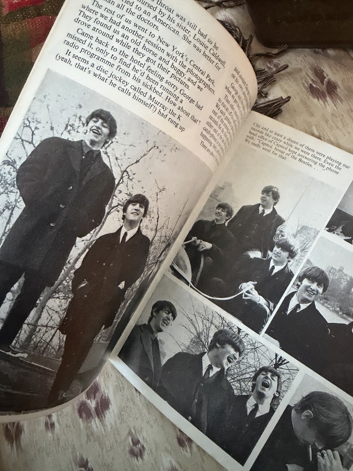 THE BEATLES IN AMERICA - DAILY MIRROR 1964 - GREAT CONDITION image 5