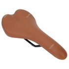 PU Leather Bike Saddle Brown Ultralight Seat MTB Road Bicycle Cushion Pad