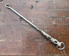 Ornate Antique Victorian Boot Shoe Button Hook