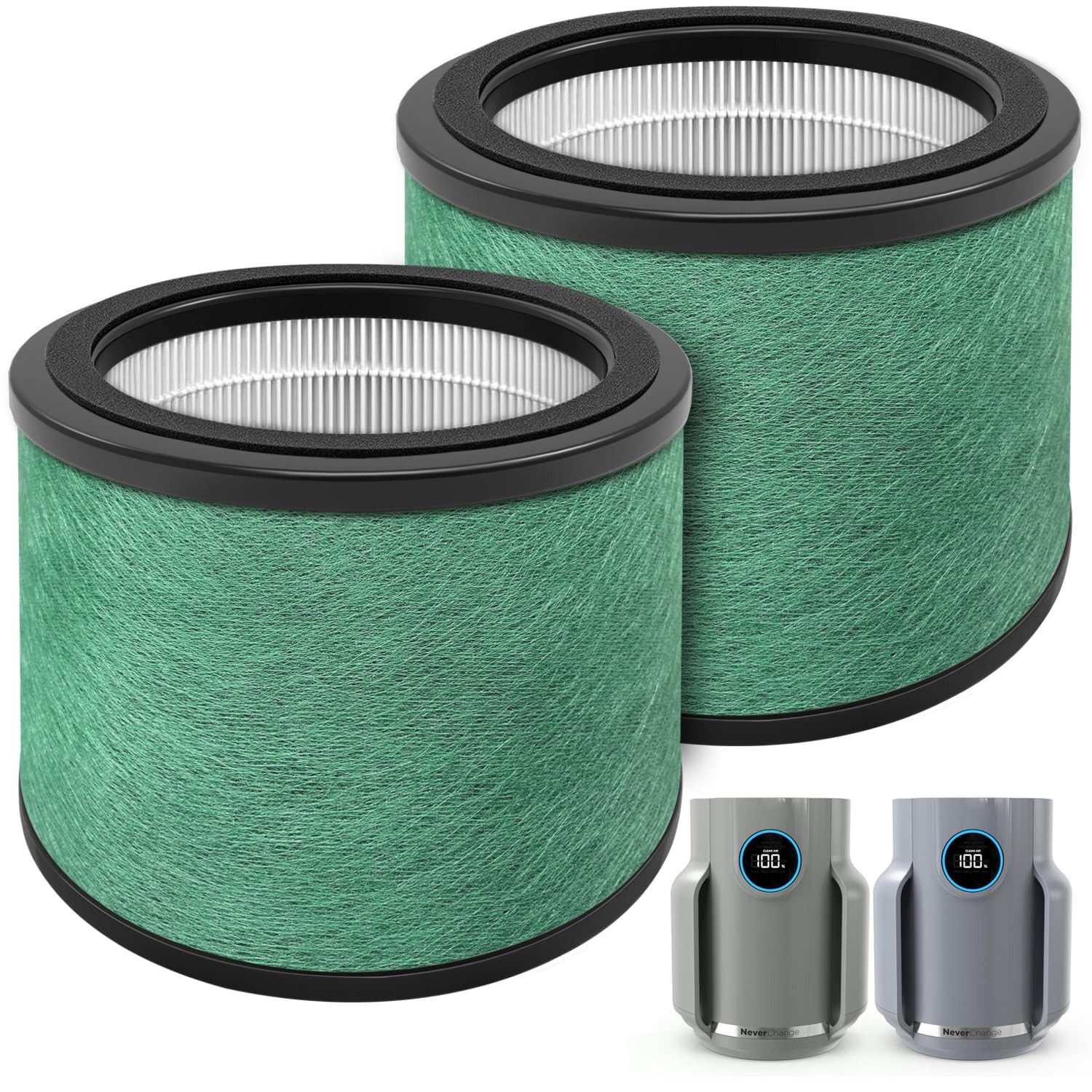 H13 Shark Air Filter for Air Purifier True Hepa Filter Replacement 2 Pack HP0...
